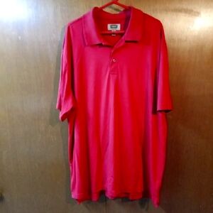 The Foundry Supply Co Cranberry Red Polo Shirt Classic Casual